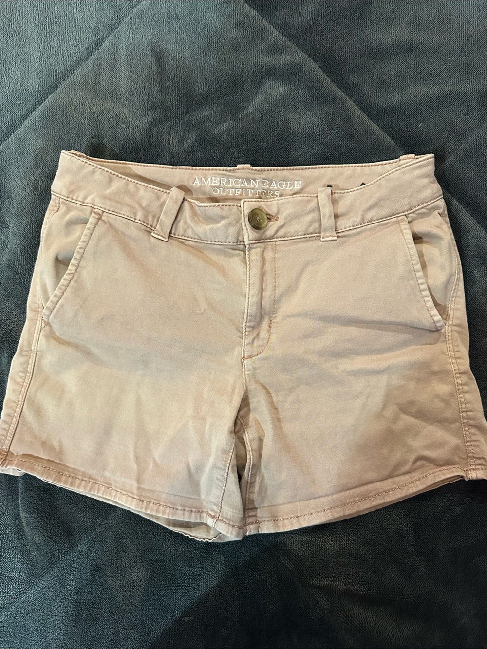 American Eagle Outfitters Beige Chino Shorts